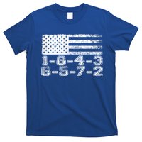 Usa Flag 18436572 Firing Order Small Block Engine V8 Block Gift T-Shirt