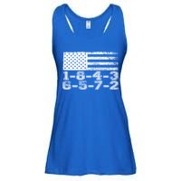 Usa Flag 18436572 Firing Order Small Block Engine V8 Block Gift Ladies Essential Flowy Tank