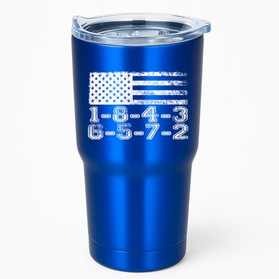 Usa Flag 18436572 Firing Order Small Block Engine V8 Block Gift Tumbler