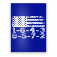 Usa Flag 18436572 Firing Order Small Block Engine V8 Block Gift Poster