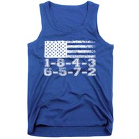 Usa Flag 18436572 Firing Order Small Block Engine V8 Block Gift Tank Top