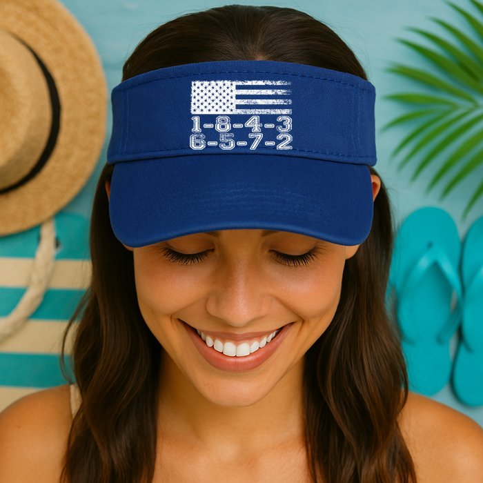 Usa Flag 18436572 Firing Order Small Block Engine V8 Block Gift Visor