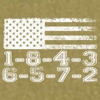 Usa Flag 18436572 Firing Order Small Block Engine V8 Block Gift Garment-Dyed Women's Muscle Tee