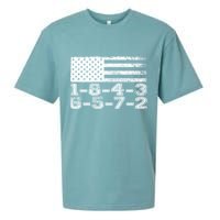 Usa Flag 18436572 Firing Order Small Block Engine V8 Block Gift Sueded Cloud Jersey T-Shirt