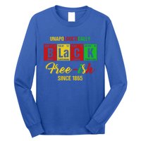 Unapologetically Freegiftish 1865 Juneteenth Black History Gift Long Sleeve Shirt