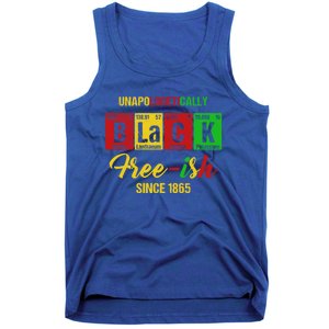 Unapologetically Freegiftish 1865 Juneteenth Black History Gift Tank Top