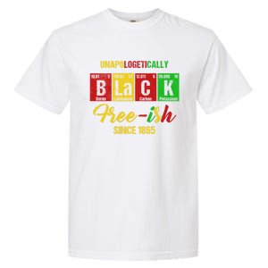 Unapologetically Freegiftish 1865 Juneteenth Black History Gift Garment-Dyed Heavyweight T-Shirt