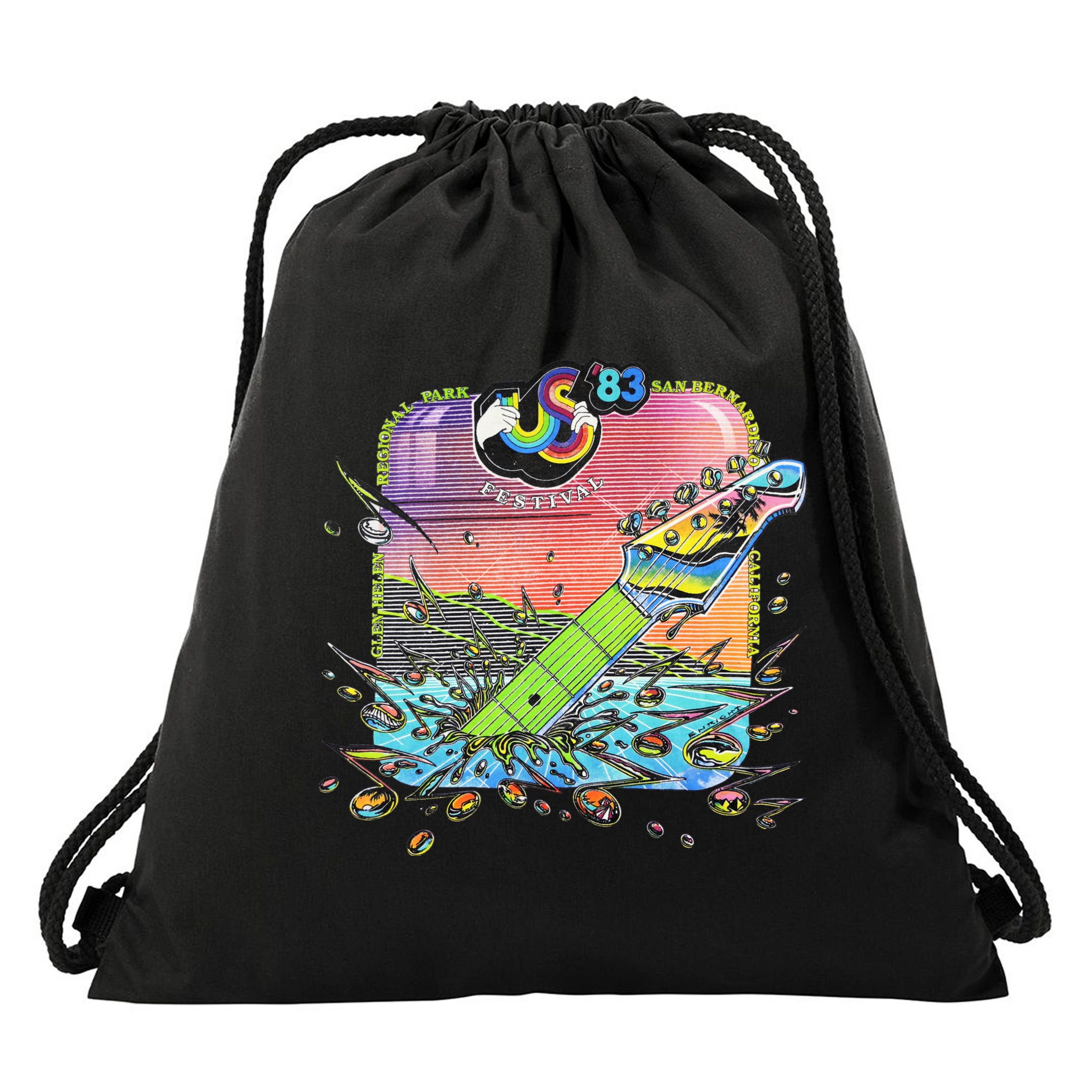 US Festival 1983 Drawstring Bag