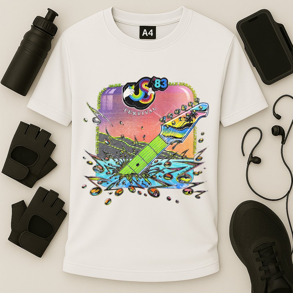 US Festival 1983 Cooling Performance Crew T-Shirt