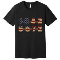 Usa Flag 18436572 Firing Order Small Block Engine V8 Block Premium T-Shirt