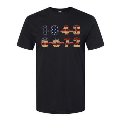 Usa Flag 18436572 Firing Order Small Block Engine V8 Block Softstyle CVC T-Shirt