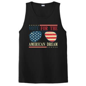 Usa Flag 2024 Quote I Vote For The American Dream Great Gift PosiCharge Competitor Tank