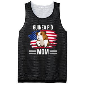 USA Flag 4th Of July Mother's Day Merica Guinea Pig Mom Mesh Reversible Basketball Jersey Tank