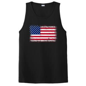 Us Flag 4th Of July Usa Flag American Flag PosiCharge Competitor Tank