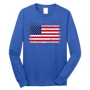 Us Flag 4th Of July Usa Flag American Flag Long Sleeve Shirt