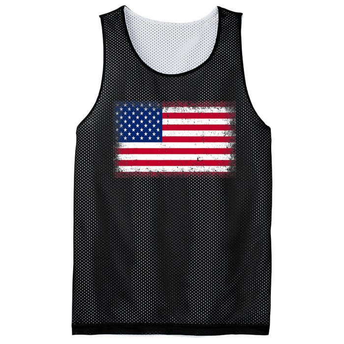 US Flag 4th Of July USA Flag American Flag Mesh Reversible Basketball Jersey Tank