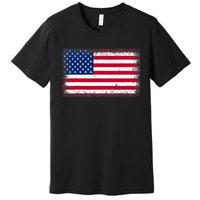 US Flag 4th Of July USA Flag American Flag Premium T-Shirt