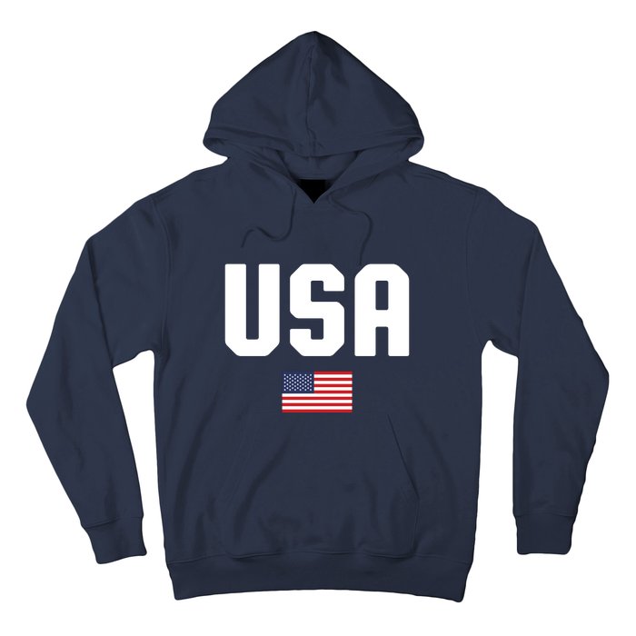 US Flag 4th Of July Memorial Day American Pride Hoodie