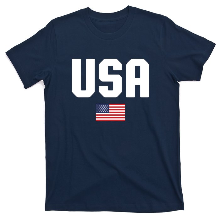 US Flag 4th Of July Memorial Day American Pride T-Shirt