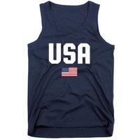 US Flag 4th Of July Memorial Day American Pride Tank Top