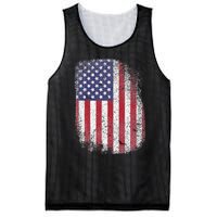 USA Flag 4th July American Red White Blue Star Stripes 4 Day Mesh Reversible Basketball Jersey Tank