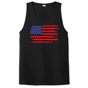 Usa Flag 4th Of July American Flag PosiCharge Competitor Tank