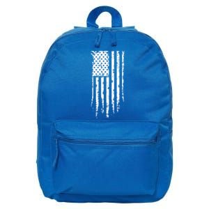 Usa Flag 4th July Distressed United States Us American Flag Cool Gift 16 in Basic Backpack