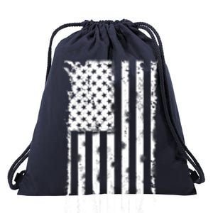 Usa Flag 4th July Distressed United States Us American Flag Cool Gift Drawstring Bag