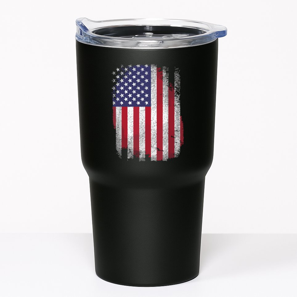 Usa Flag 4th July American Red White Blue Star Stripes 4 Day Tumbler