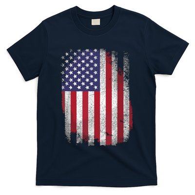 Usa Flag 4th July American Red White Blue Star Stripes 4 Day T-Shirt