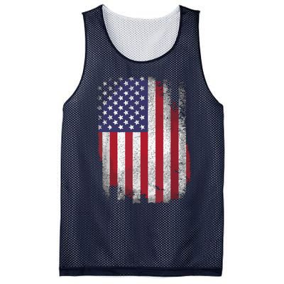 Usa Flag 4th July American Red White Blue Star Stripes 4 Day Mesh Reversible Basketball Jersey Tank