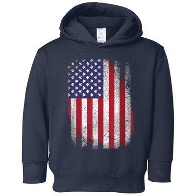 Usa Flag 4th July American Red White Blue Star Stripes 4 Day Toddler Hoodie