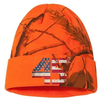 USA Flag 45 2 Trump Kati Licensed 12" Camo Beanie