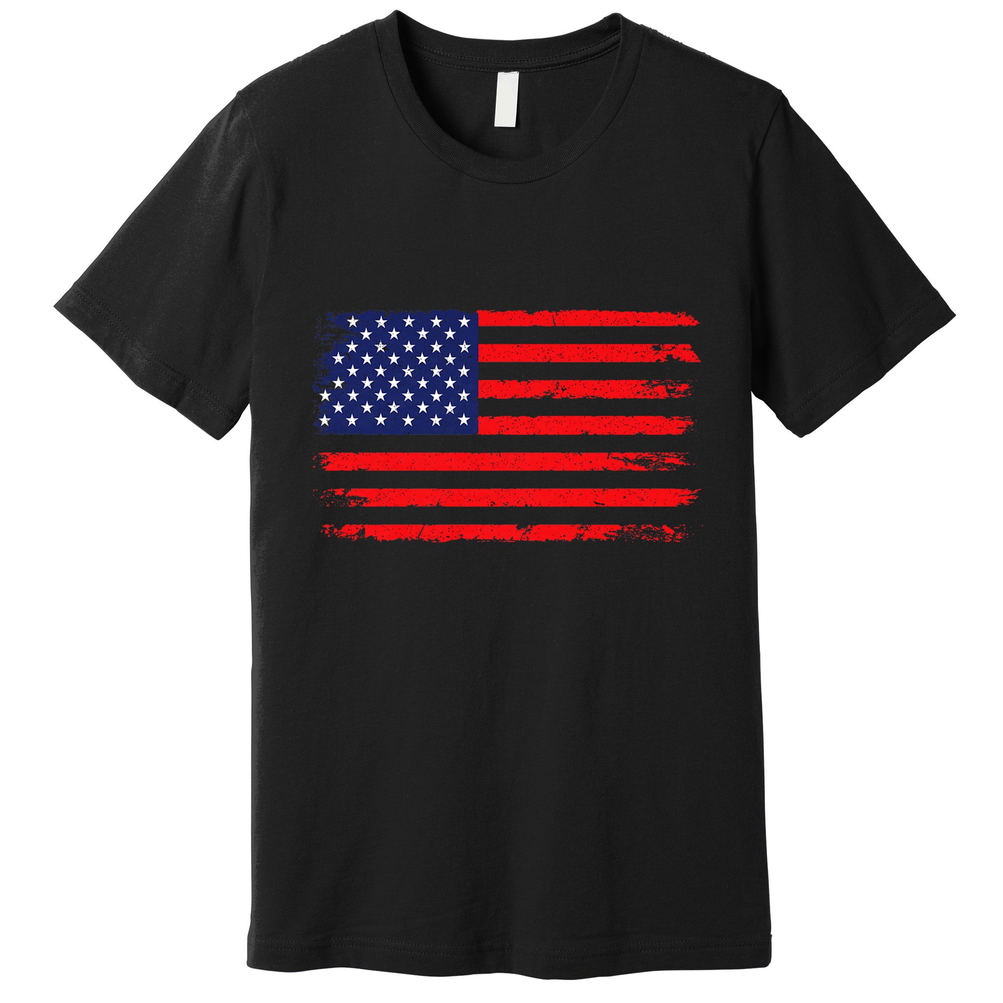 Usa Flag 4th Of July American Flag United States Of America Premium T-Shirt
