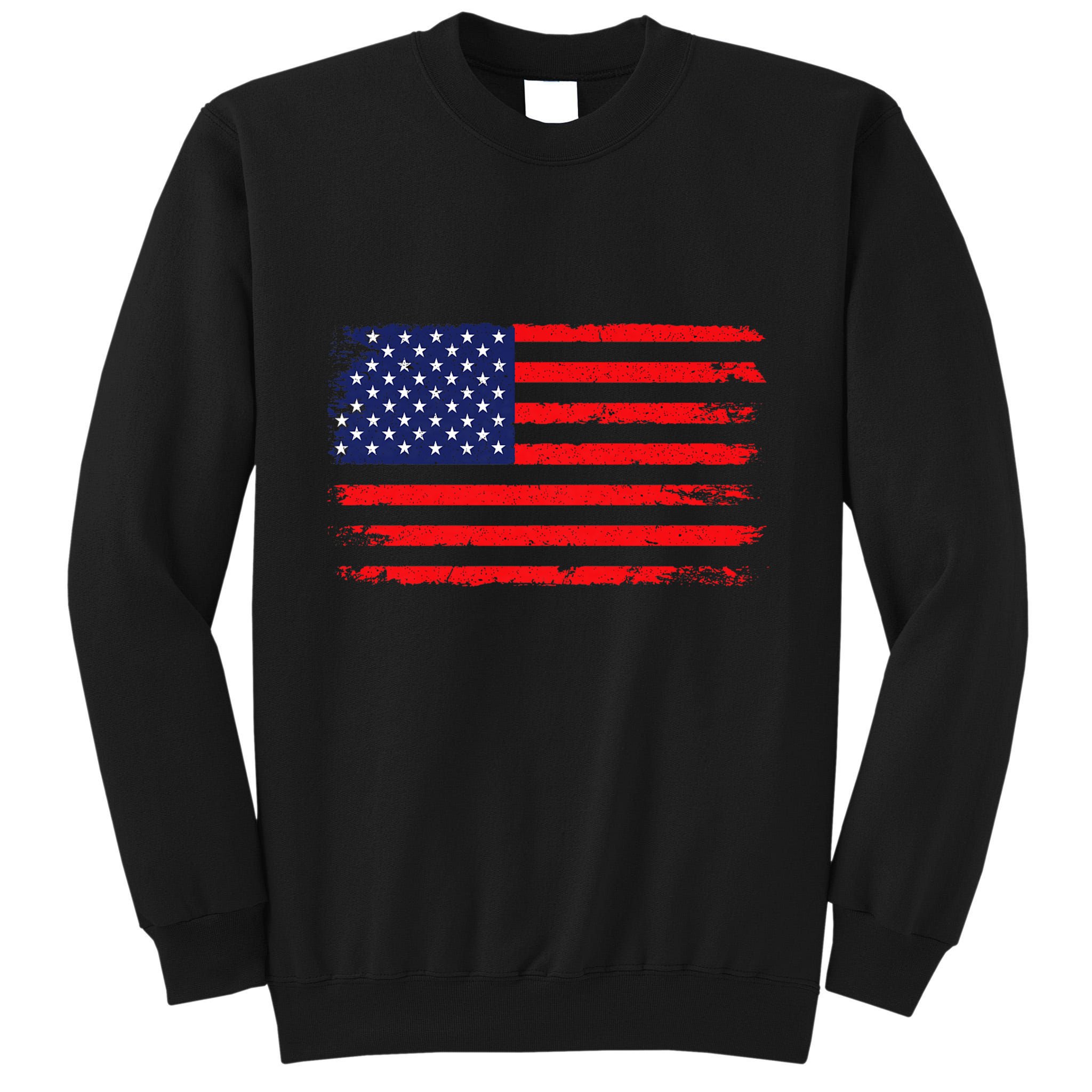 Usa Flag 4th Of July American Flag United States Of America Tall Sweatshirt