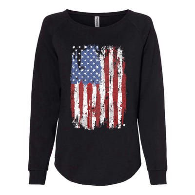 Usa Flag American Flag United States Of America 4th Of July Womens California Wash Sweatshirt