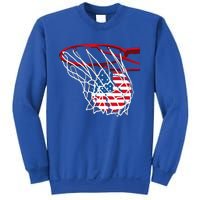 US Flag American Patriotic Basketball 4th Of July Sweatshirt