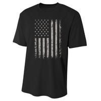 USA Flag American Flag United States Of America 4th Of July Performance Sprint T-Shirt