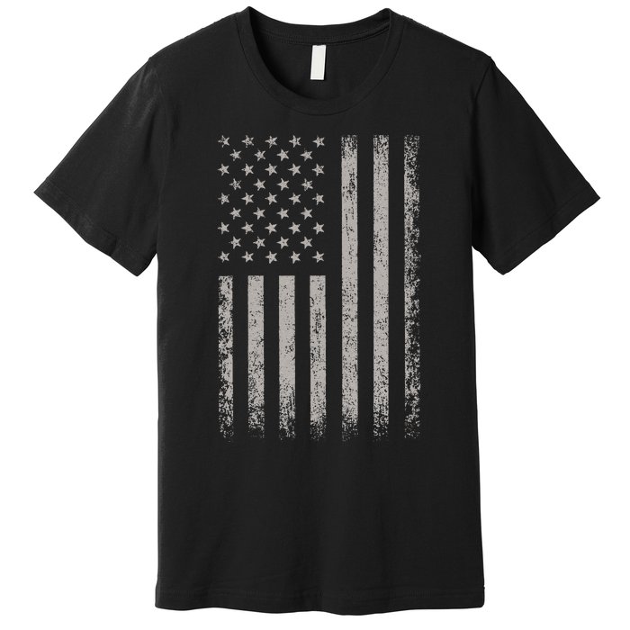 USA Flag American Flag United States Of America 4th Of July Premium T-Shirt