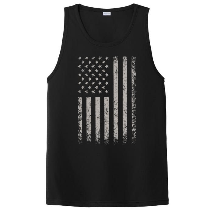 USA Flag American Flag United States Of America 4th Of July PosiCharge Competitor Tank