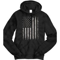 USA Flag American Flag United States Of America 4th Of July Tie Dye Hoodie