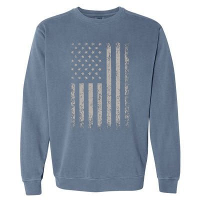 USA Flag American Flag United States Of America 4th Of July Garment-Dyed Sweatshirt