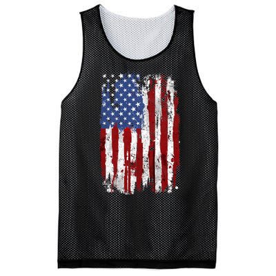 Usa Flag American Flag United States Of America 4th Of July Mesh Reversible Basketball Jersey Tank