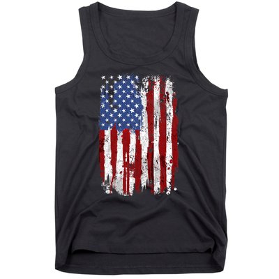 Usa Flag American Flag United States Of America 4th Of July Tank Top