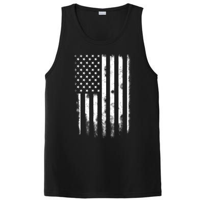 Usa Flag American Flag United States Patriotic 4th Of July Meaningful Gift PosiCharge Competitor Tank