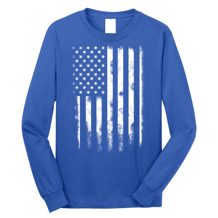 Usa Flag American Flag United States Patriotic 4th Of July Meaningful Gift Long Sleeve Shirt