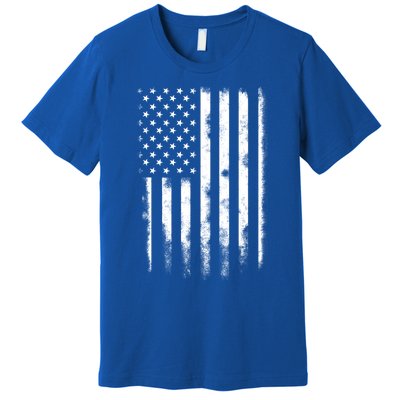 Usa Flag American Flag United States Patriotic 4th Of July Meaningful Gift Premium T-Shirt