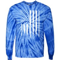 Usa Flag American Flag United States Patriotic 4th Of July Meaningful Gift Tie-Dye Long Sleeve Shirt