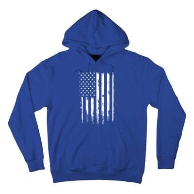 Usa Flag American Flag United States Patriotic 4th Of July Meaningful Gift Tall Hoodie