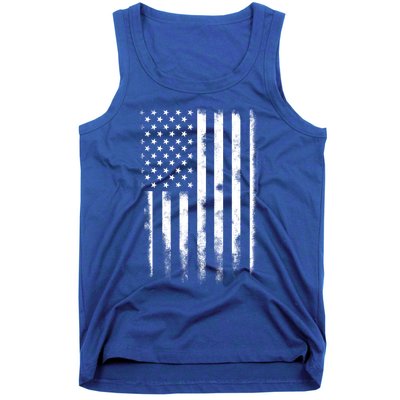 Usa Flag American Flag United States Patriotic 4th Of July Meaningful Gift Tank Top